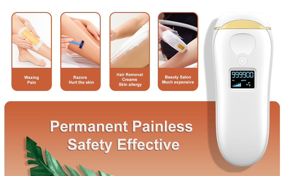 PERMANENT PAINLESS LASER HAIR REMOVAL 