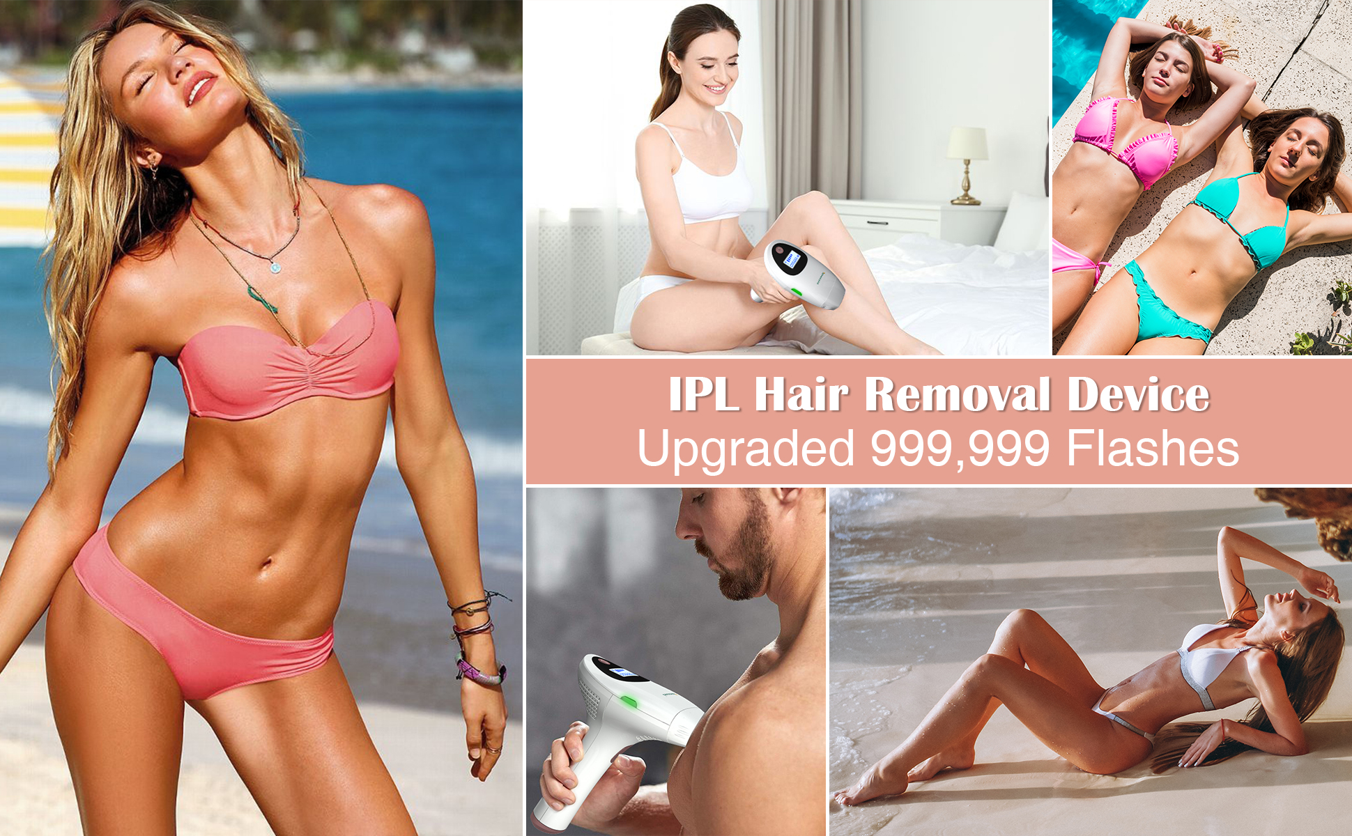 at-Home IPL Light Hair Removal for Women